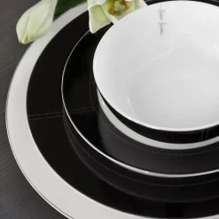 Lerk dyp tallerken 23 cm mørk