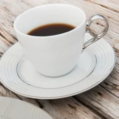 Lerk kaffeskål 15 cm lys pin