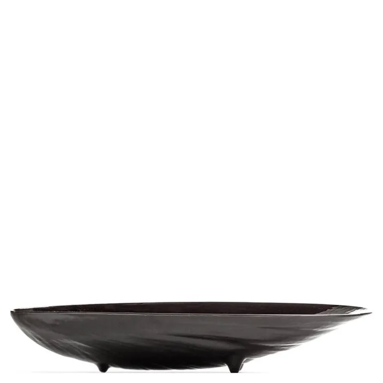 Les Objets Mouleversants skål L 46x21,5 cm svart