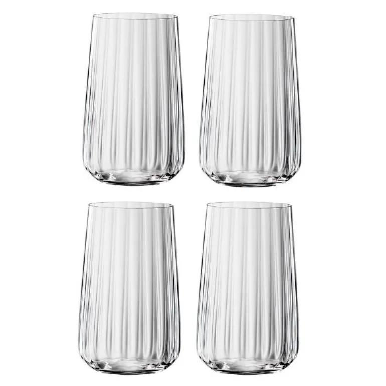 Lifestyle longdrink/vannglass 51 cl 4 stk