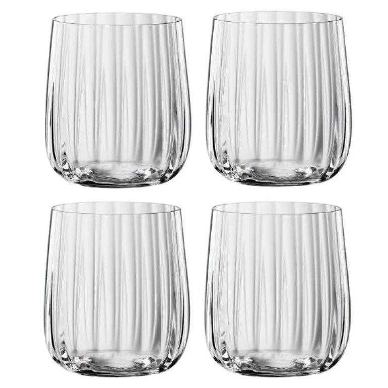 Lifestyle whiskyglass 34 cl 4 stk