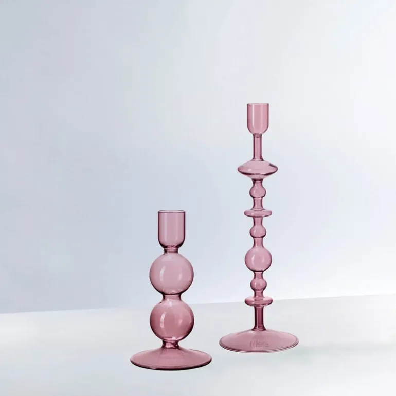 Like Home lysestake 27 cm grape