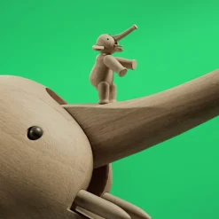 Liliput elefant 7,5 cm eik
