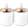Lilly lyslykt 2 stk 0,15L hvit