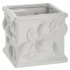 Limone blomsterpotte 13 cm hvit