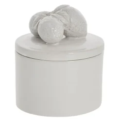 Limone krukke 14 cm hvit