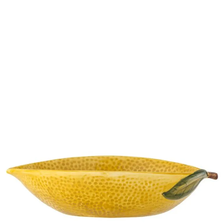 Limone serveringsskål 26x18 cm sitron