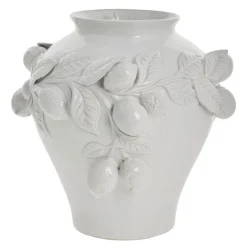 Limone vase 29 cm hvit