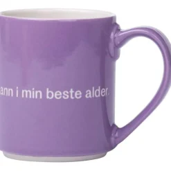 Lindgren krus "Jeg er en vakker" 35 cl lilla