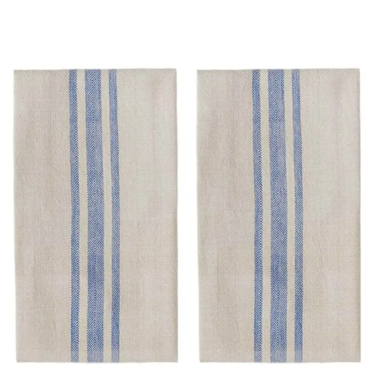 Linu kjøkkenhåndkle 70x50 cm 2 stk blue