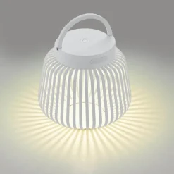 Lito LED lykt XS 13,5 cm 12 cm hvit