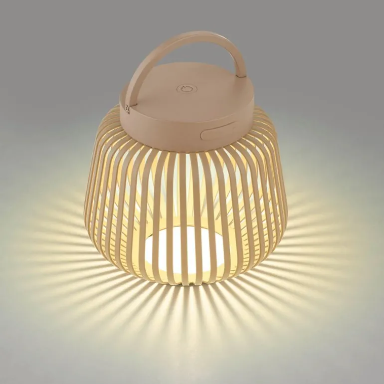 Lito LED lykt XS 13,5 cm 12 cm sand