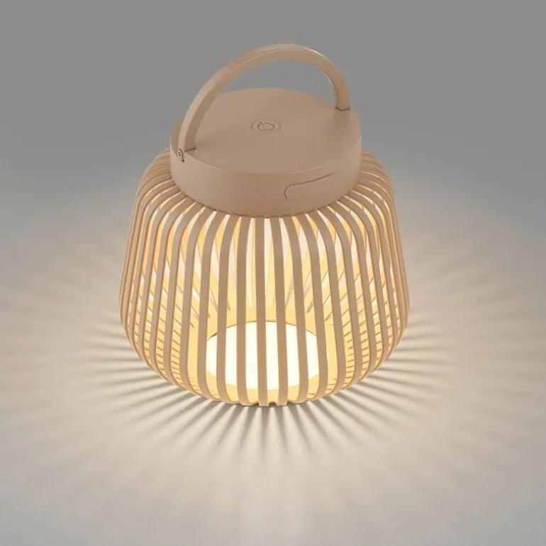 Lito LED lykt XS 13,5 cm 12 cm sand