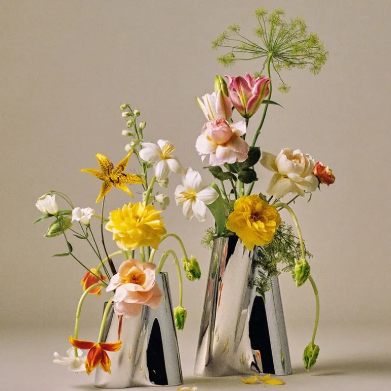 Lituus vase liten 20 cm blank