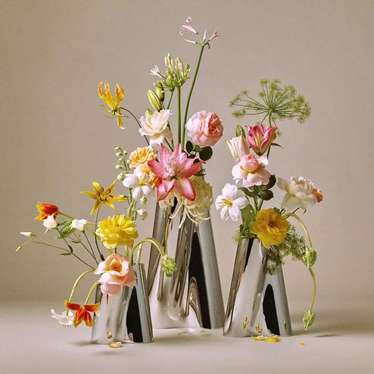 Lituus vase stor 50 cm blank
