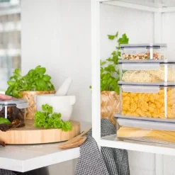 LocknLock oppbevaring 5 stk klar