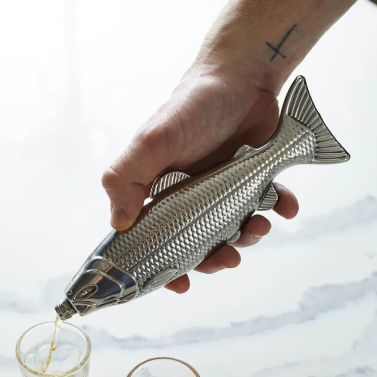 Lommelerke 13 cl fisk stål