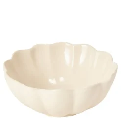 Lotus dipskål 12 cm krem