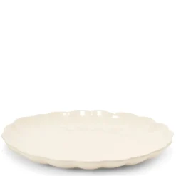 Lotus tallerken 27 cm krem