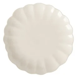 Lotus tallerken 27 cm krem