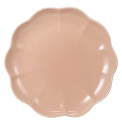 Lotus tallerken 22 cm støvet rosa