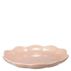 Lotus tallerken 22 cm støvet rosa