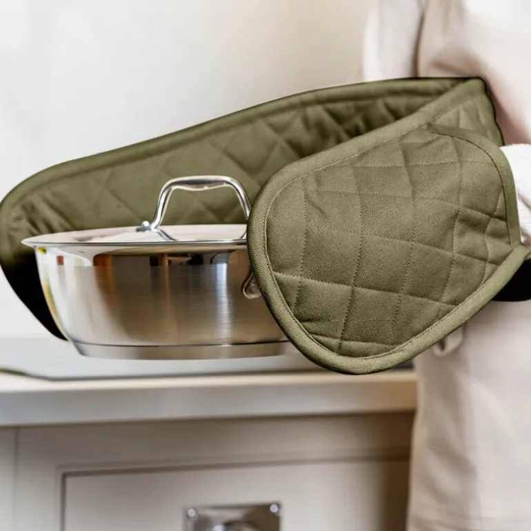 Love Colour dobbel grytevott olive green