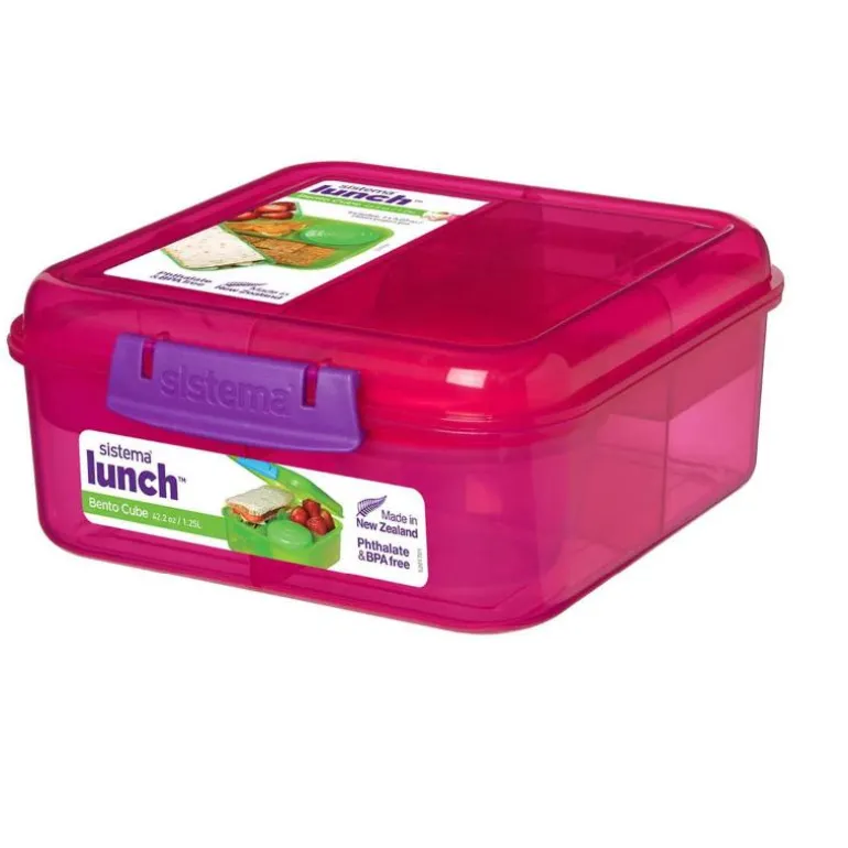 Lunch boks line quaddie 1,5L assortert