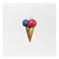 Lunchserviett 33x33 cm 20 stk iskrem
