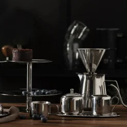Lundi espressokopp 9 cl rustfritt stål