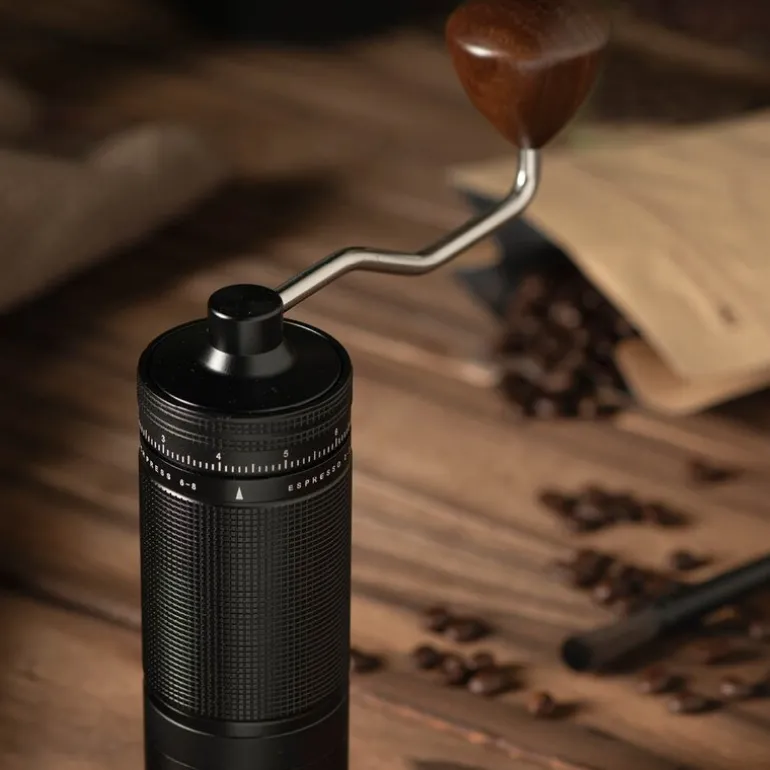 Lundi kaffekvern 20 g svart/valnøtt