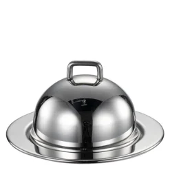 Lundi mini serveringsklokke blank