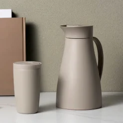 Lundi termokanne 1L beige
