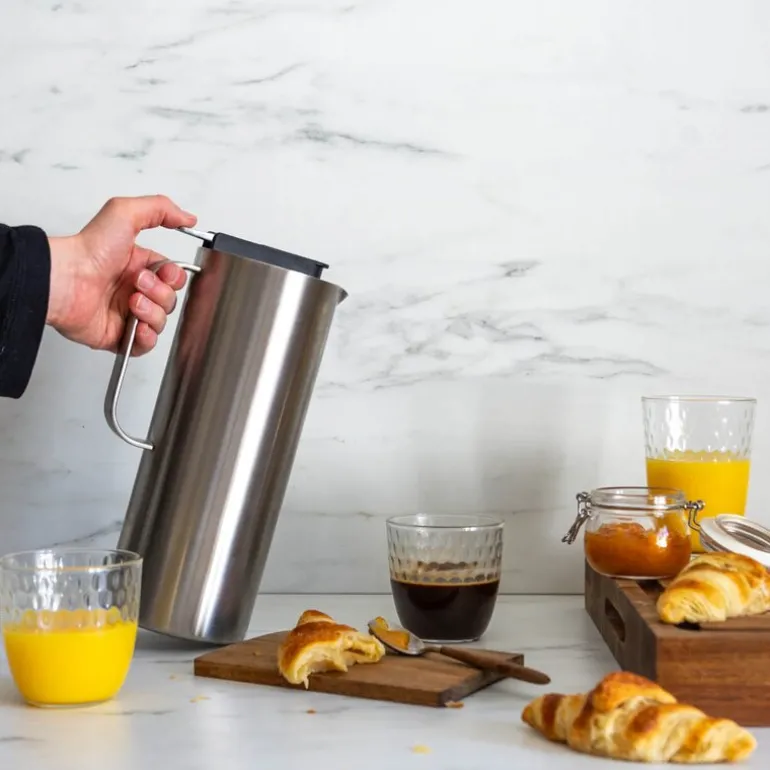 Lundi termokanne 1,4L børstet