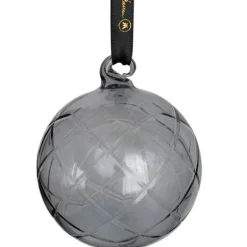 Lux dekorkule 8 cm liten koks