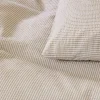 Lykke krepp sengesett 140x220 cm muldvarp
