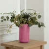 Lyngby vase 20,5 cm lilla porselen