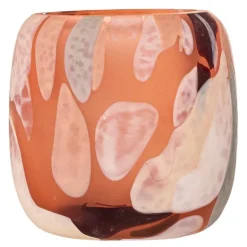 Lyslykt Karan 9x9,5 cm rosa