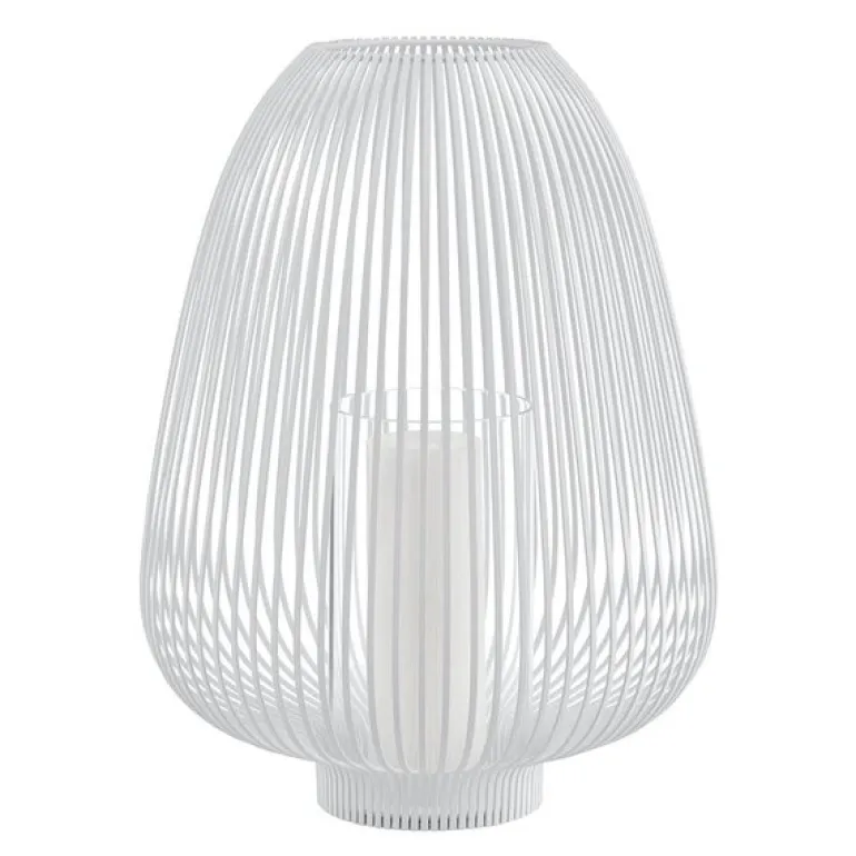 Lyva lanterne 45 cm hvit
