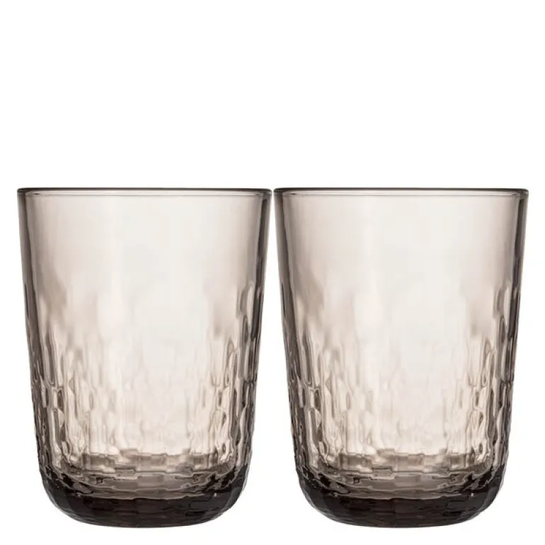 Mainio glass 40 cl 2 stk mocca