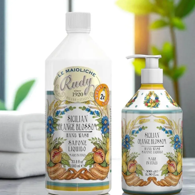 Maioliche refill håndsåpe 1L Sicilian orange blossom