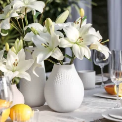 Manufacture Collier Blanc vase 20 cm hvit