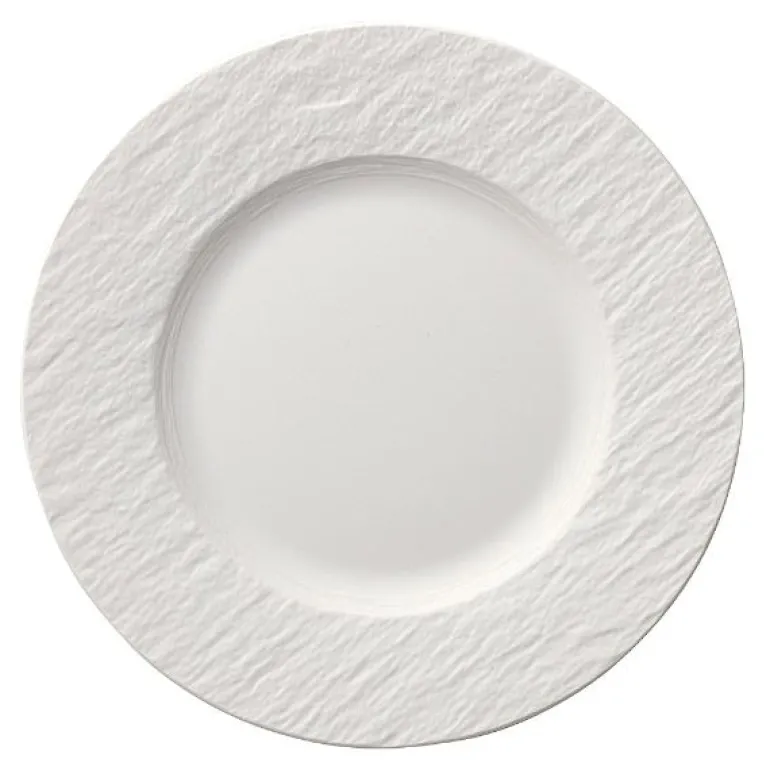 Manufacture Rock Blanc tallerken 22 cm