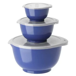 Margrethe bollesett 6 deler 0,25/0,75/3L electric blue
