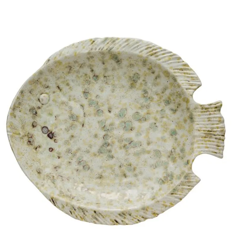 Marinelle serveringsfat fisk 30 cm linen