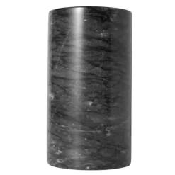 Marmor redskapskrukke 17 cm svart