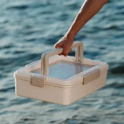 Matboks isolert med kjøling 5,5L Salty Pebble