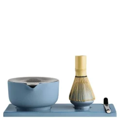 Matcha sett Hazy Blue