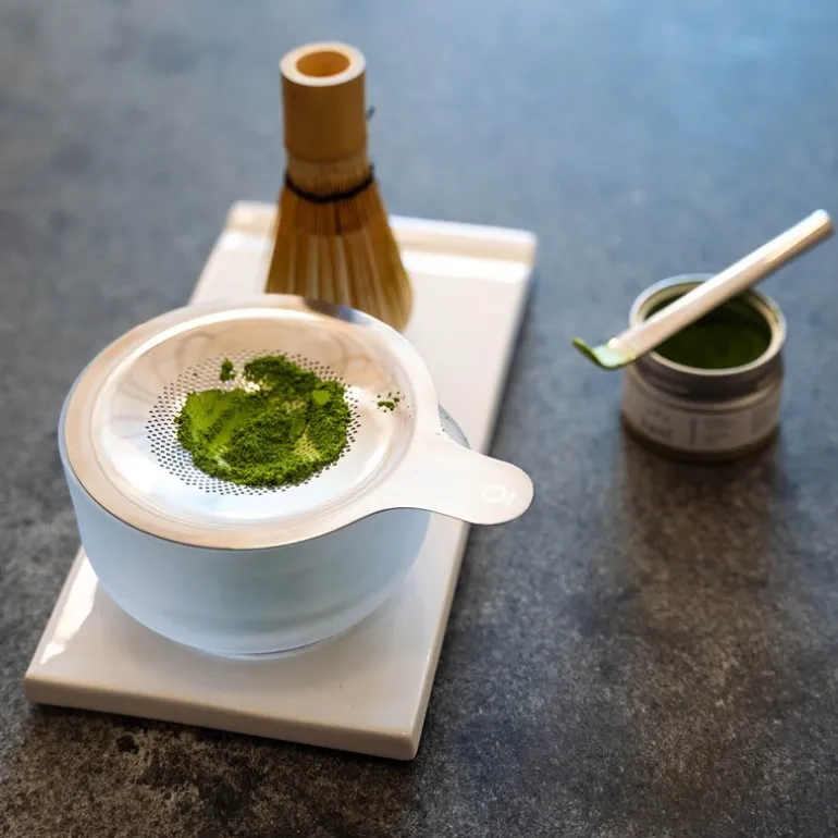 Matcha sett Matte White