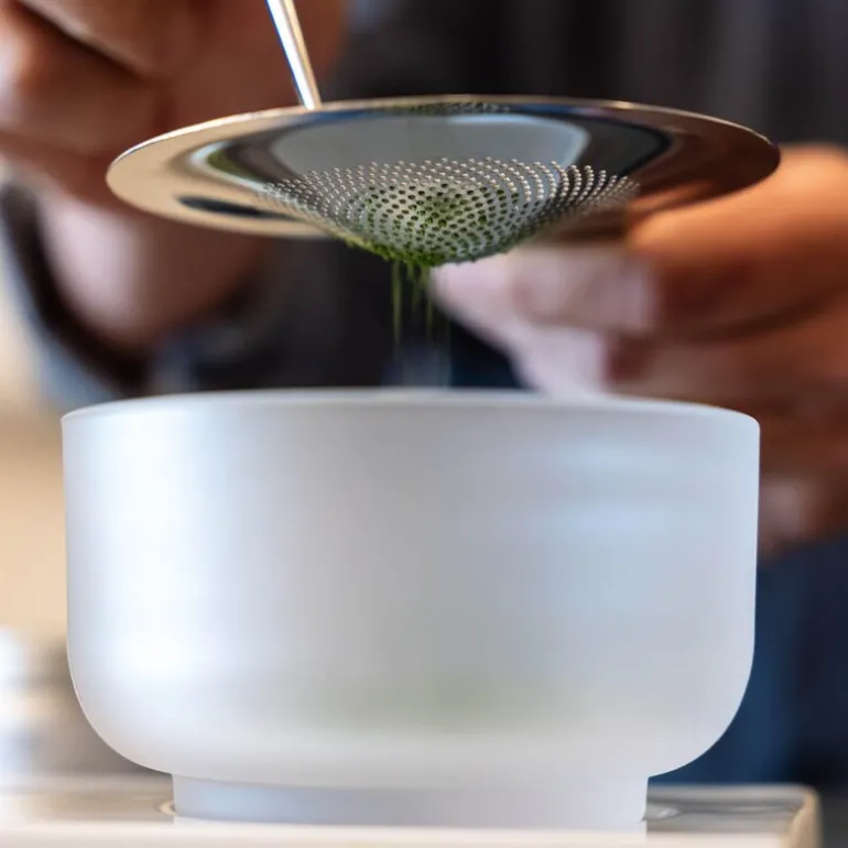 Matcha sett Matte White